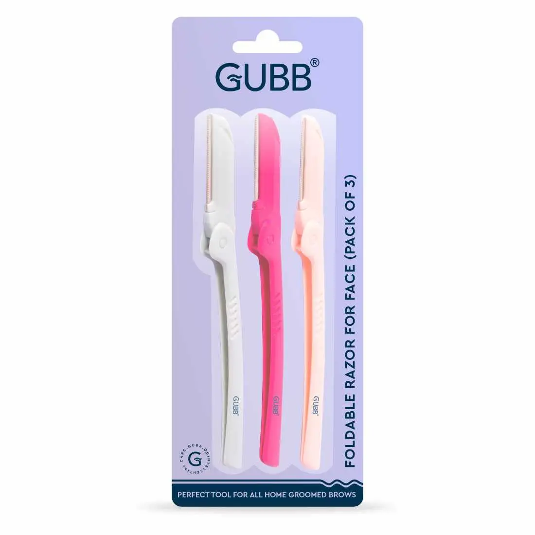 Gubb Eyebrow Foldable Razor For Face