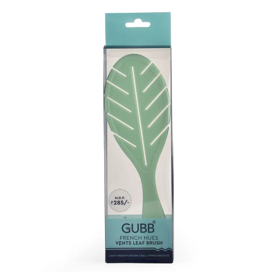 Gubb Vents Leaf Hair Brush GB Lh007 french Hues