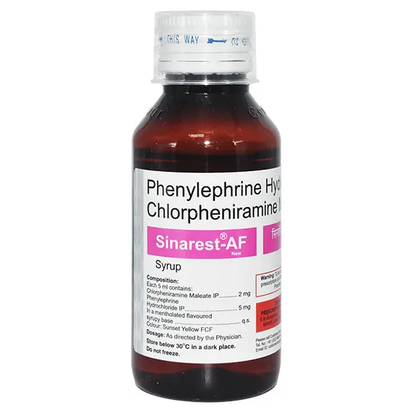 Sinarest AF Syrup 75ml