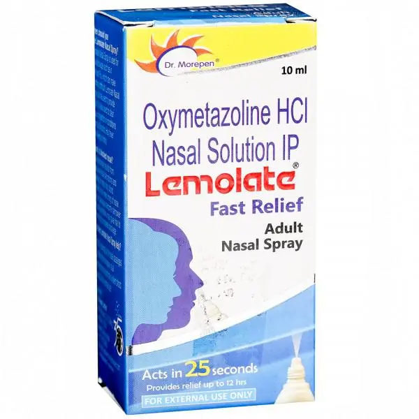 Lemolate Nasal Spray Adult 10ml