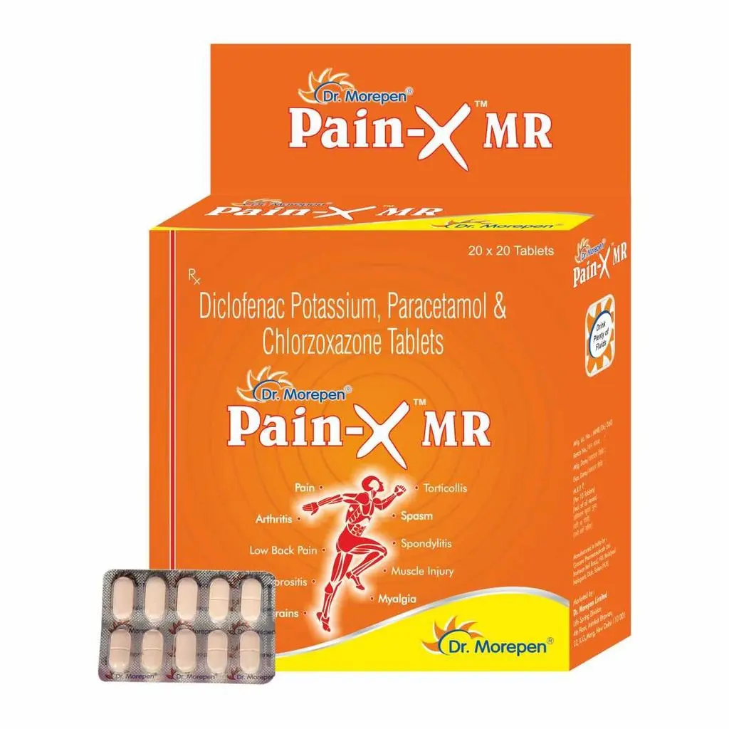 Pain X MR 100mg/250mg/500mg Tablet