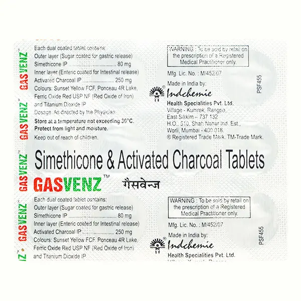 Gasvenz Tablet 15s
