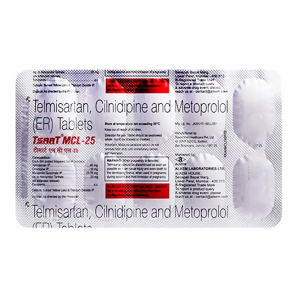 Telista MCL 25mg Tablet 10s