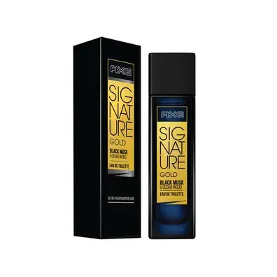 Axe Signature Gold Black Musk & Cedar Wood Perfume For Men 80 Ml