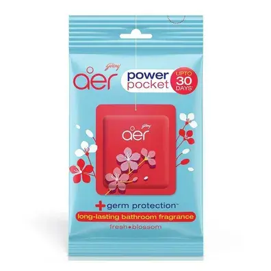 Godrej Aer Power Pocket Fresh Blossom Bathroom Fragrance 10 Gm