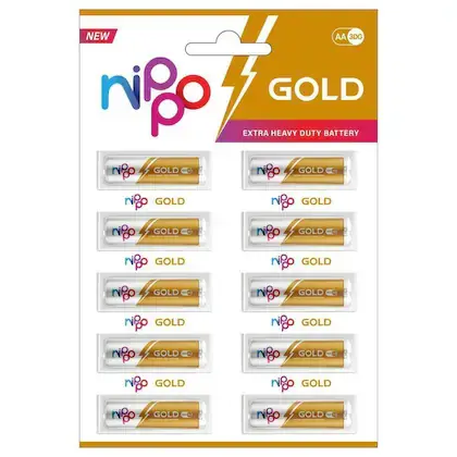 Nippo Gold AA Battery 1 Count