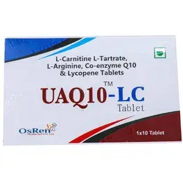Uaq 10 LC Tablet 10s