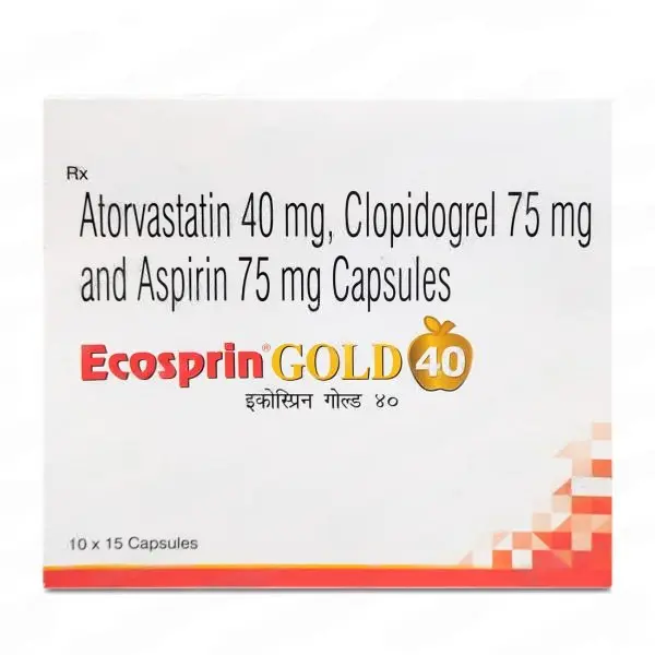 Ecosprin Gold 40mg Capsule 15s