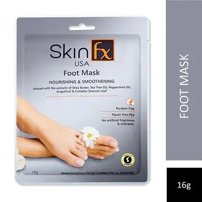 Skin Fx Nourishing & Smoothening Foot Mask 16 Gm
