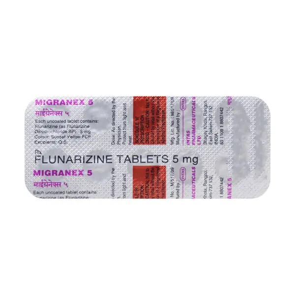 Migranex 5mg Tablet 10s