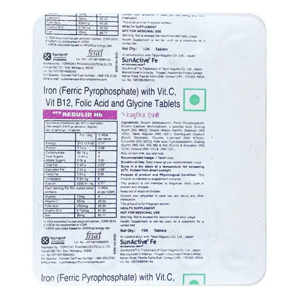 Redulid HB Capsule 15s