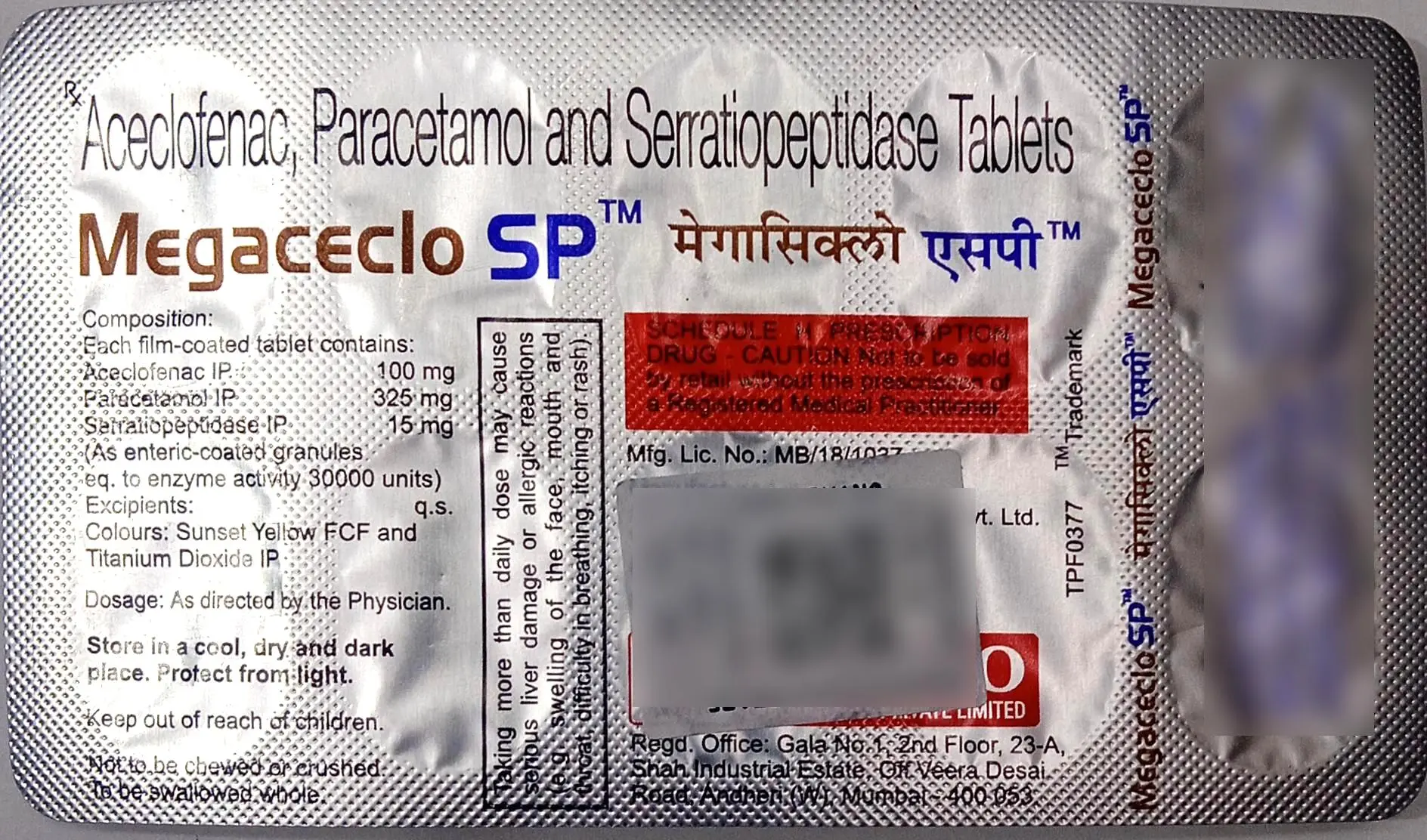Megaceclo SP Tablet.