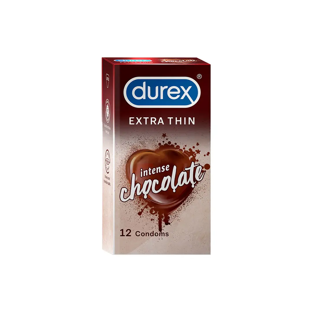 Durex Extra Thin Intense Chocolate Flavour Condoms