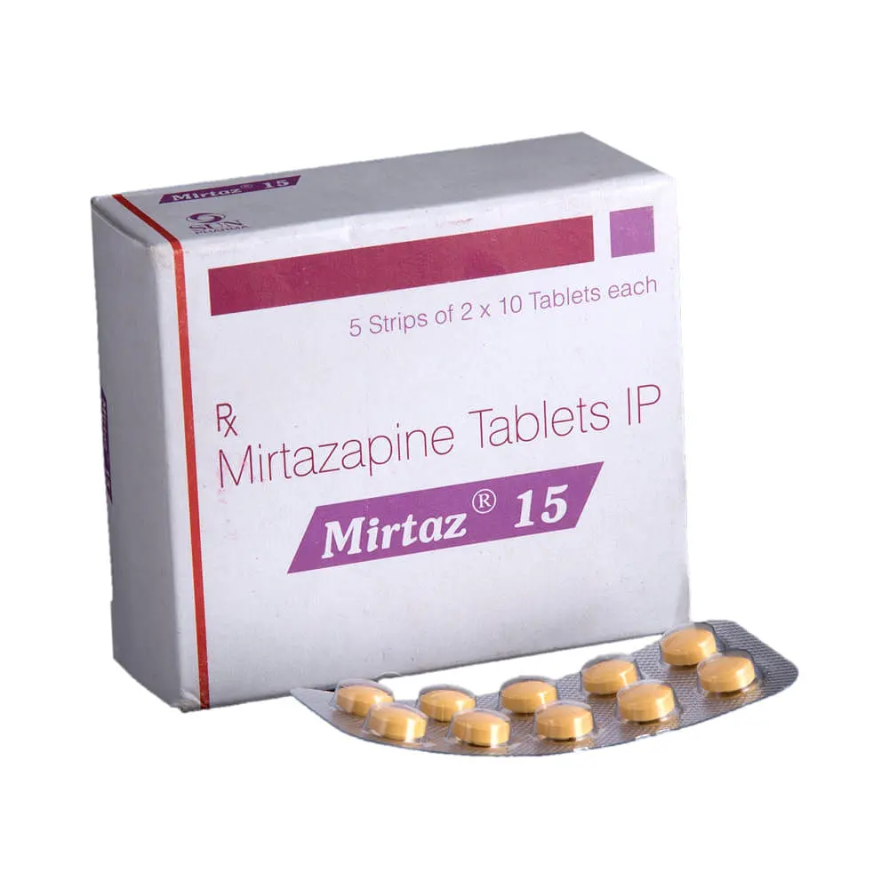 Mirtaz 15mg Tablet