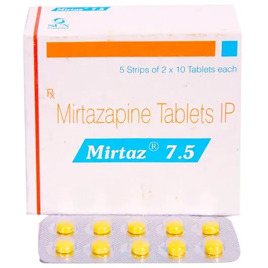 Mirtaz 7.5mg Tablet