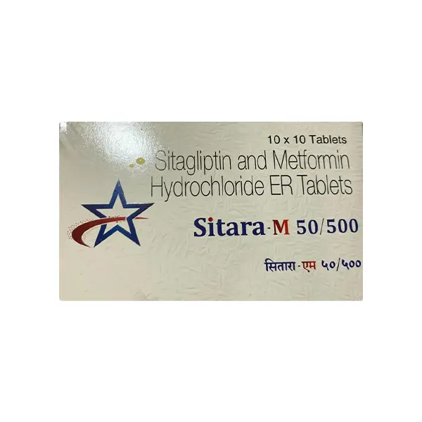 Sitara M 50/500mg Tablet 10s