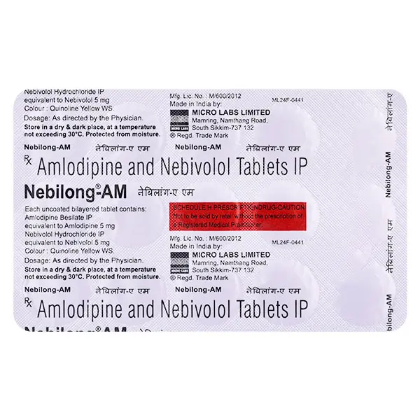 Nebilong AM Tablet 15s