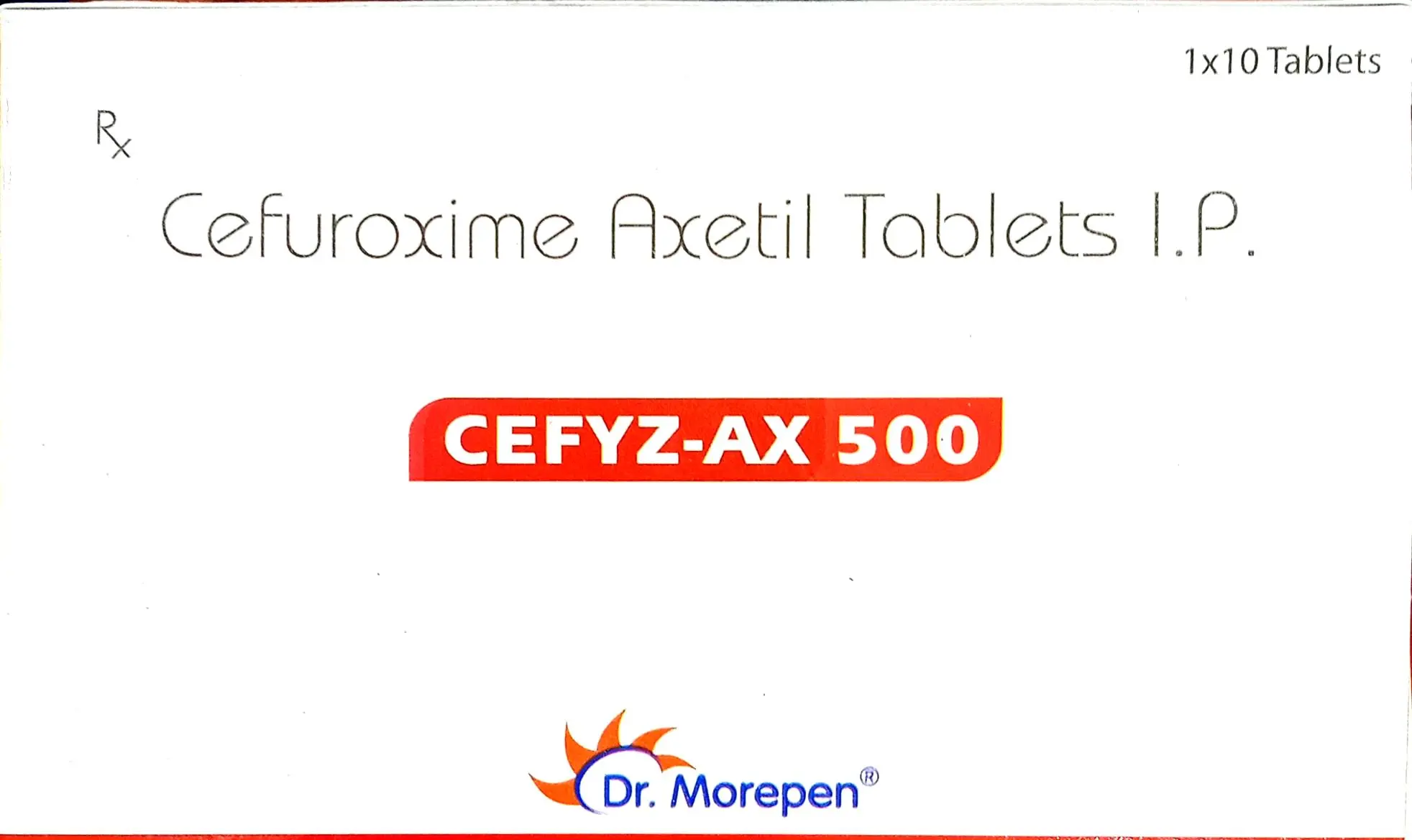Cefyz AX 500 Tablet