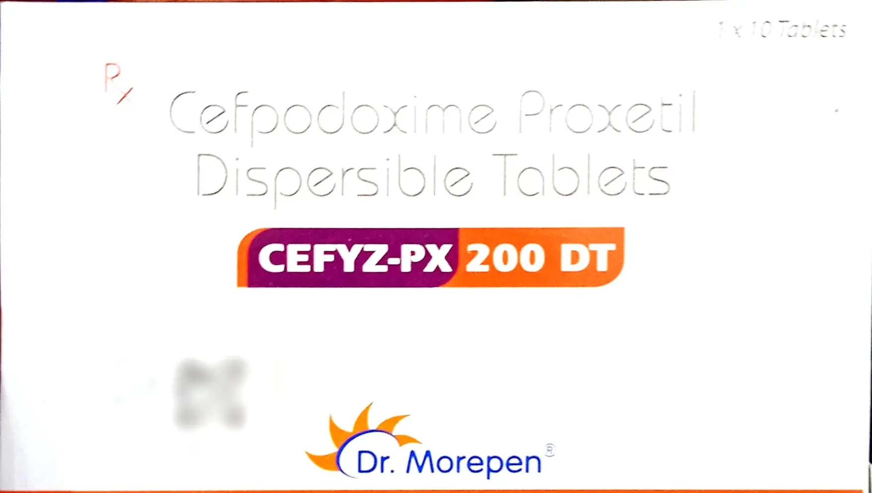 Cefyz PX 200 DT Tablet