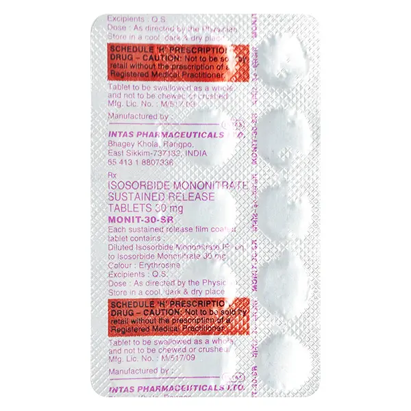 Monit SR 30mg Tablet