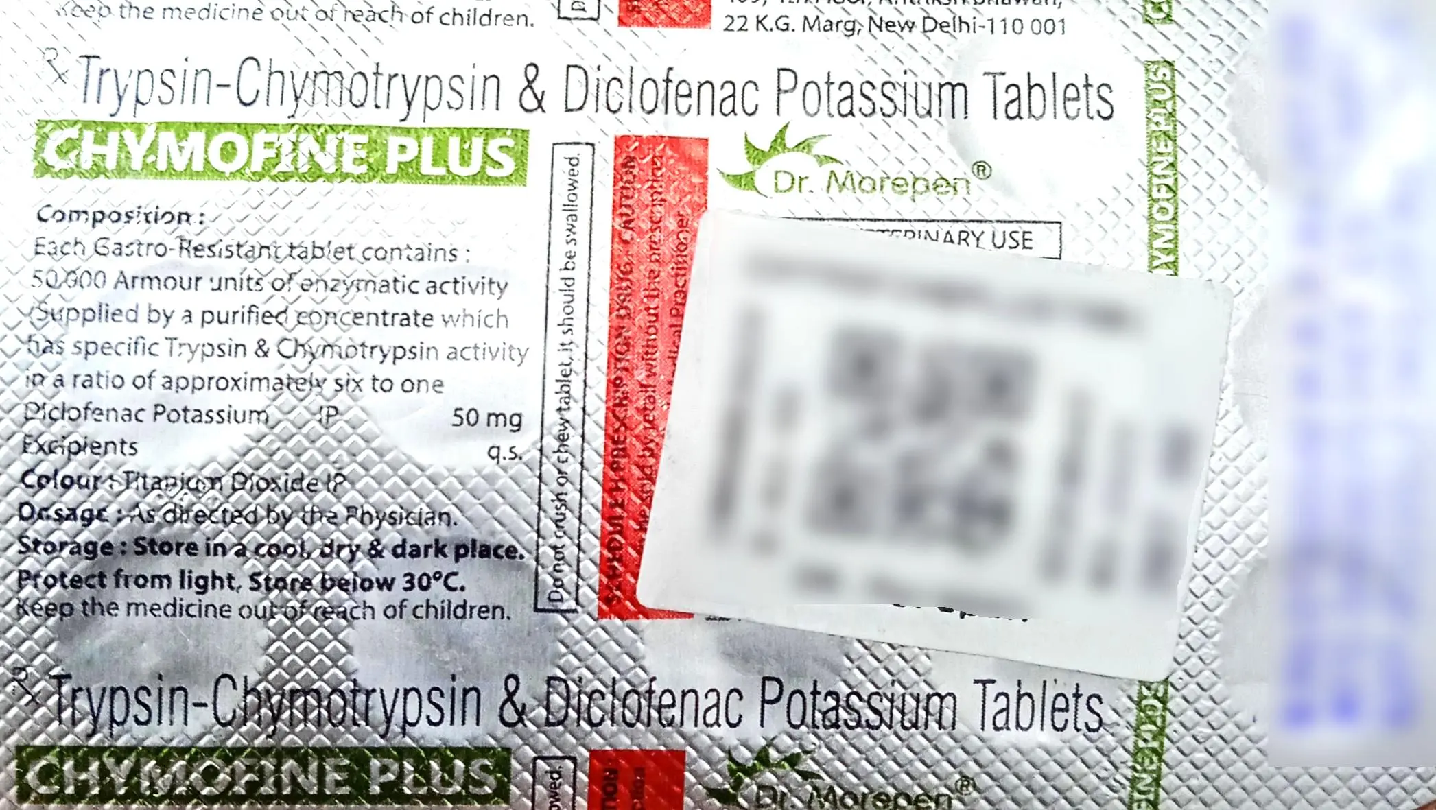 Chymofine Plus Tablet