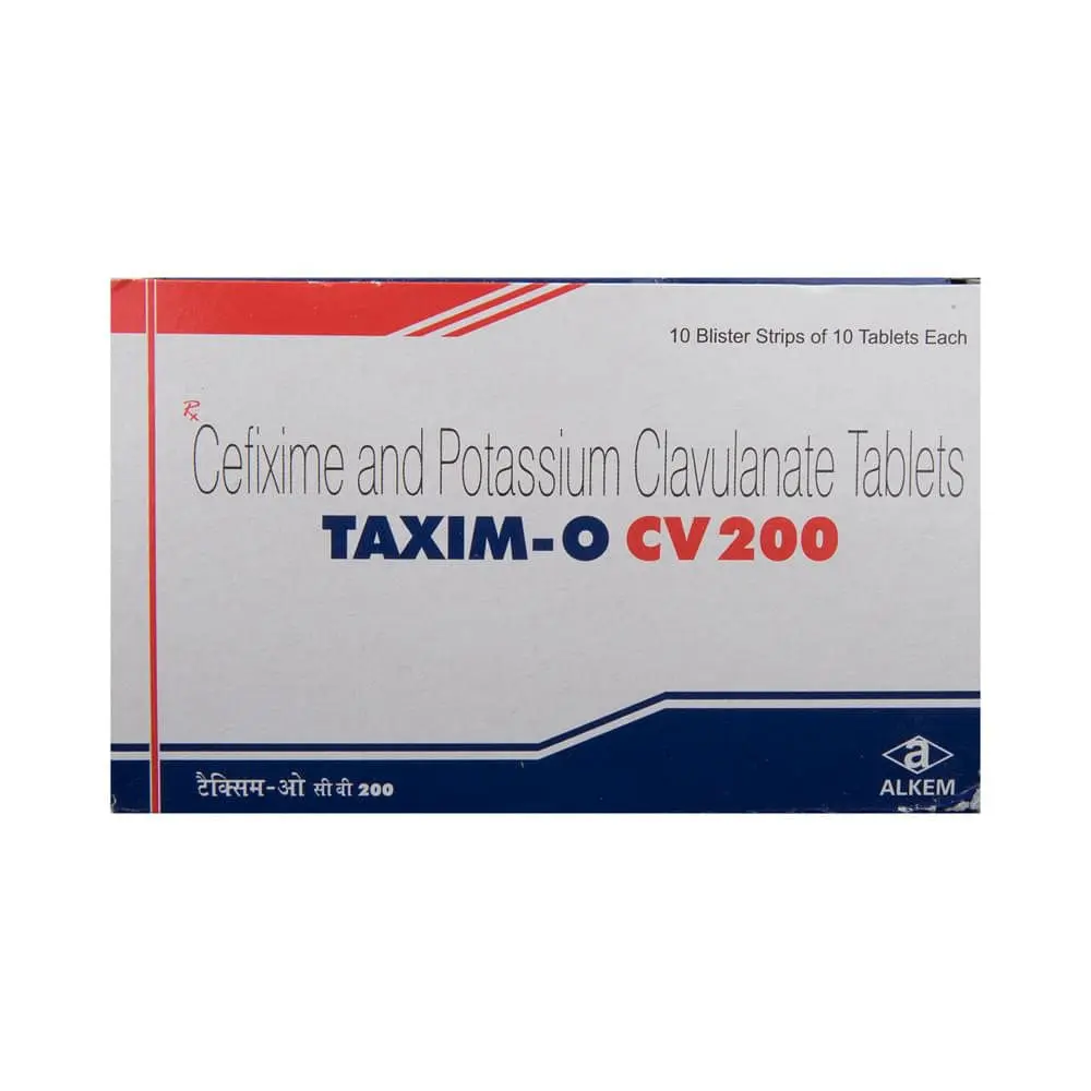 Taxim O CV 200mg Tablet 10s
