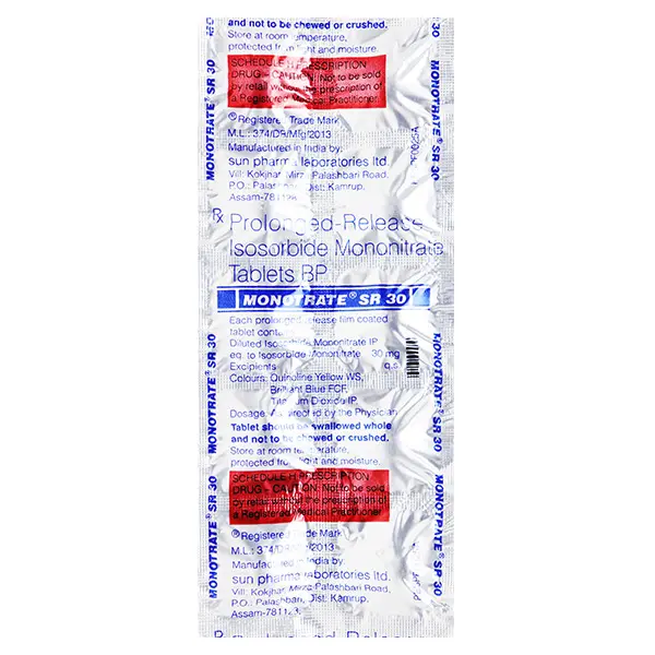 Monotrate SR 30mg Tablet 10s