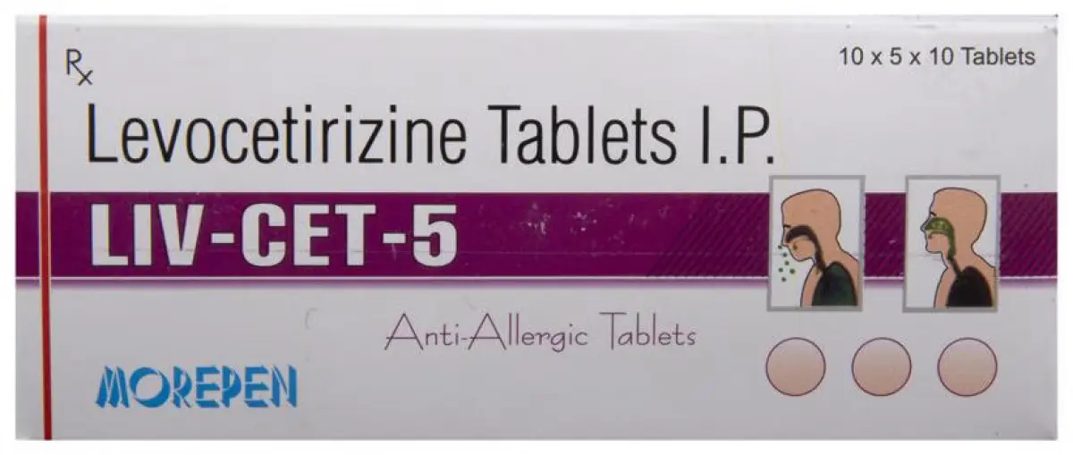 Liv Cet 5 round Shape Tablet