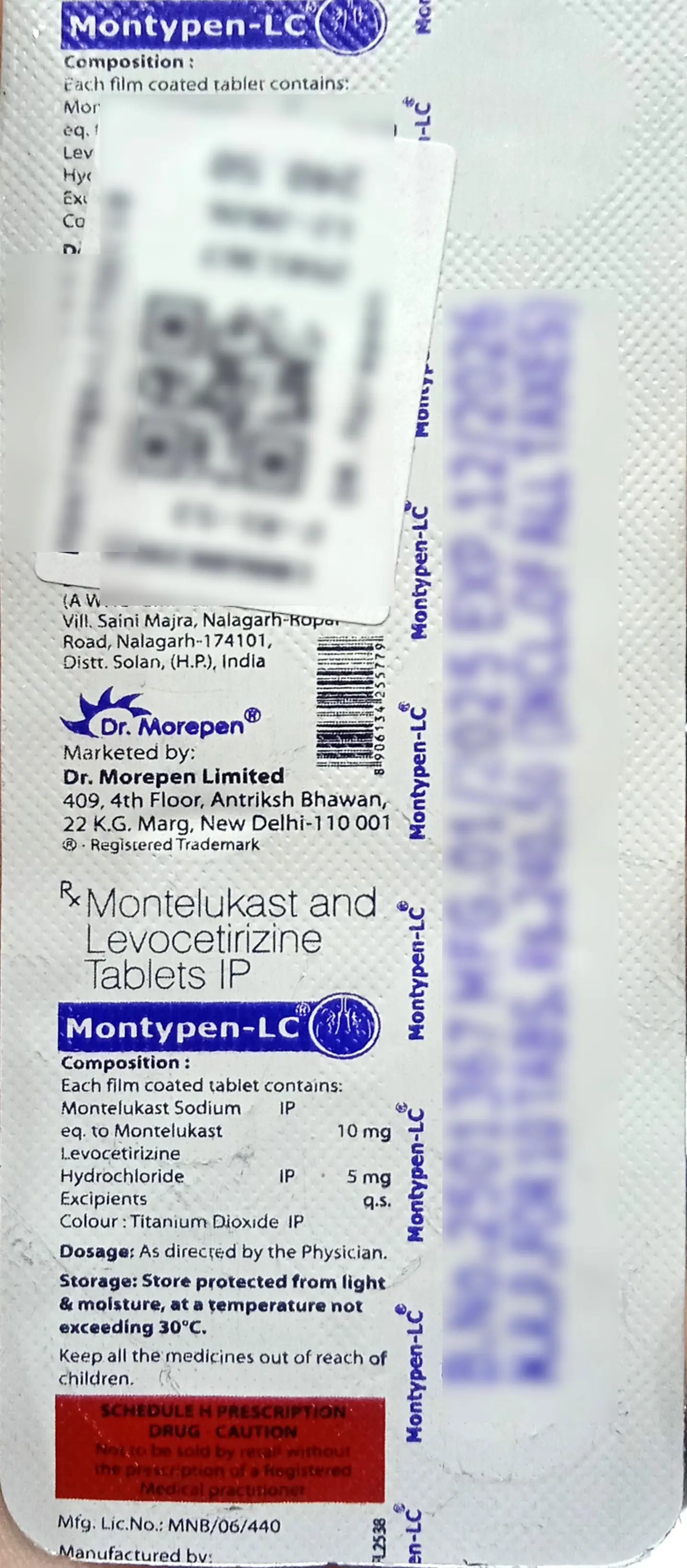 Montypen LC Tablet 10s