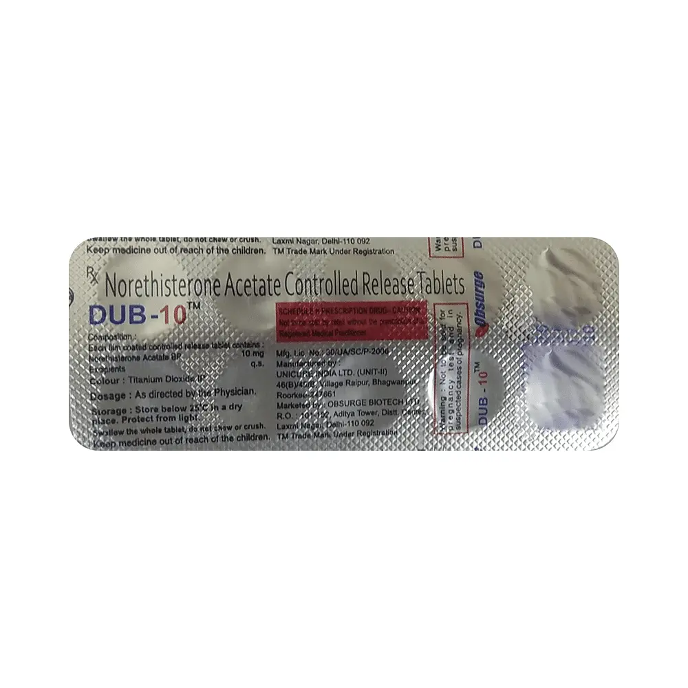 Dub Tablet 10mg 10s