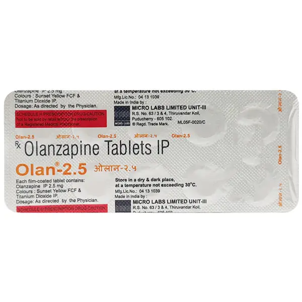 Olan 2.5mg Tablet 10s