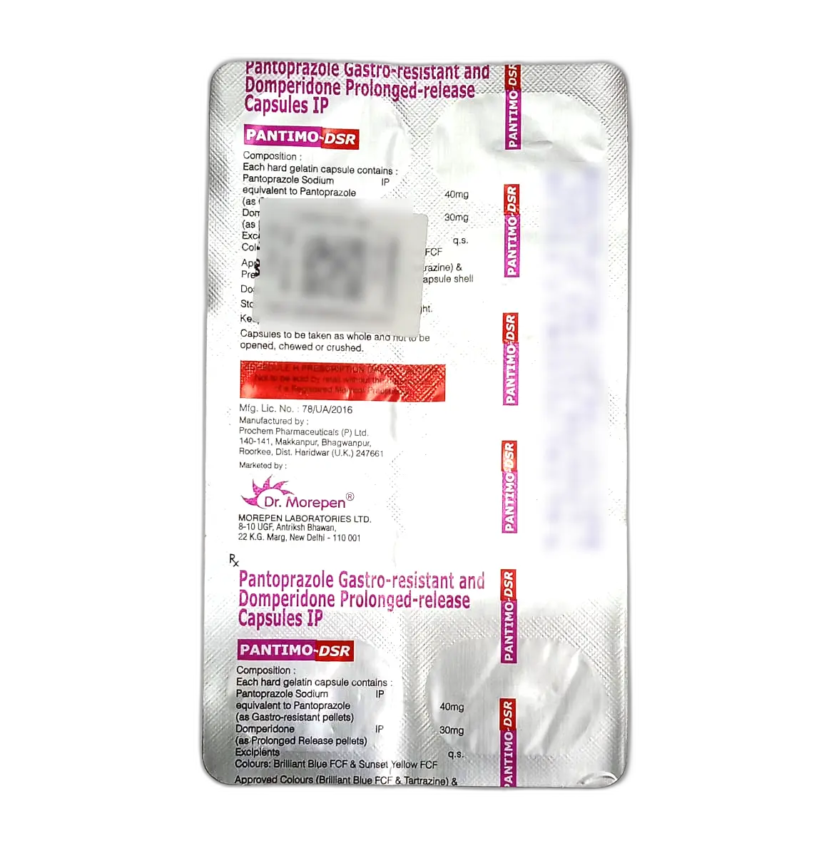 Pantimo DSR Capsule