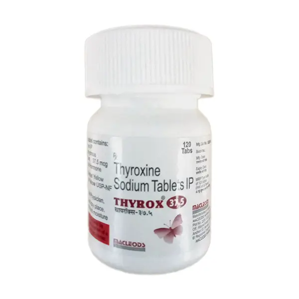 Thyrox 37.5mcg Tablet 120s