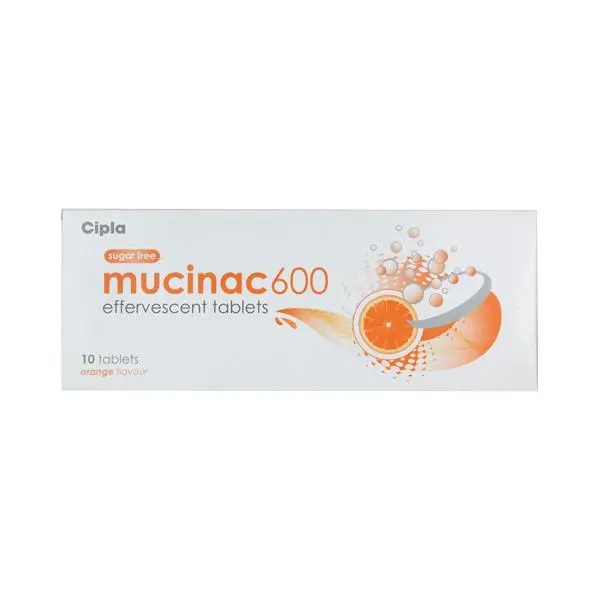 Mucinac 600mg Effervescent Tablet