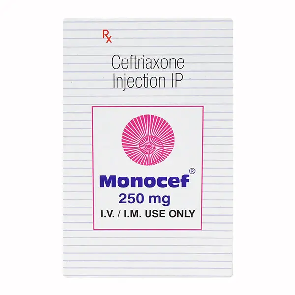 Monocef 250mg Injection 1s