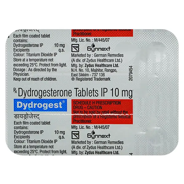 Dydrogest Capsule 10s