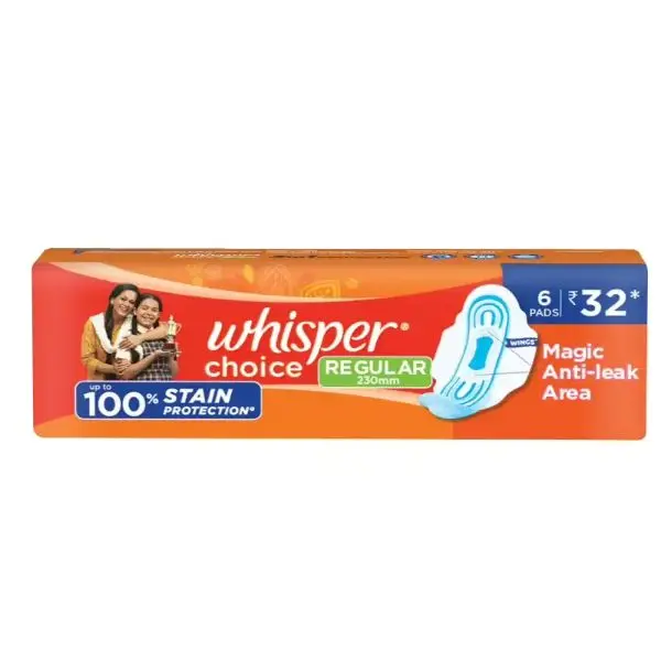 Whisper Choice Regular 6s