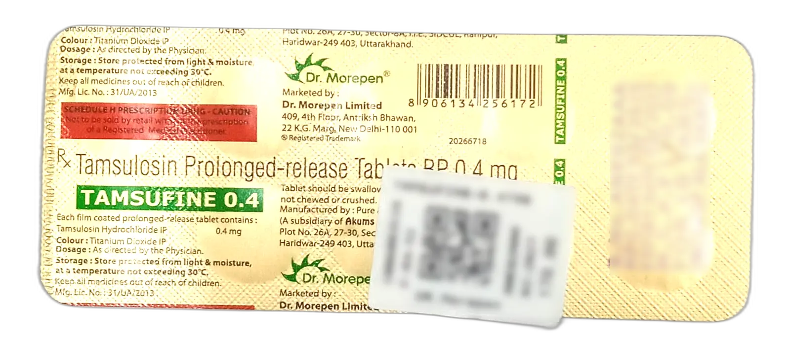 Tamsufine 0.4 Tablet