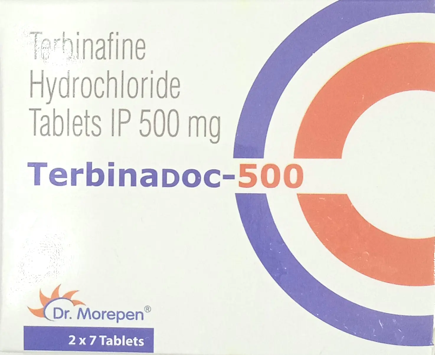 Terbinadoc 500 Tablet 7s