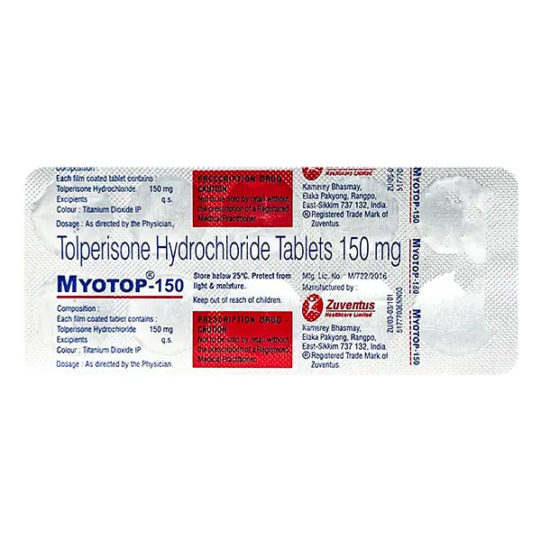 Myotop 150mg Tablet 10s