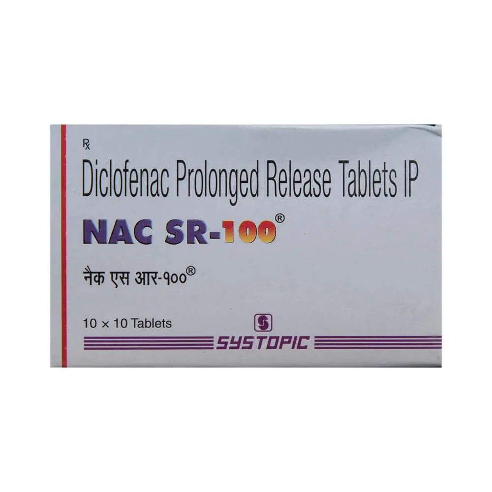 Nac SR 100mg Tablet 10s