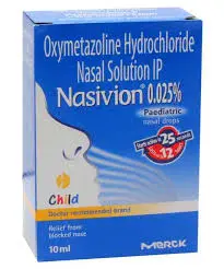 Nasivion Paediatric Nasal Drops 10ml