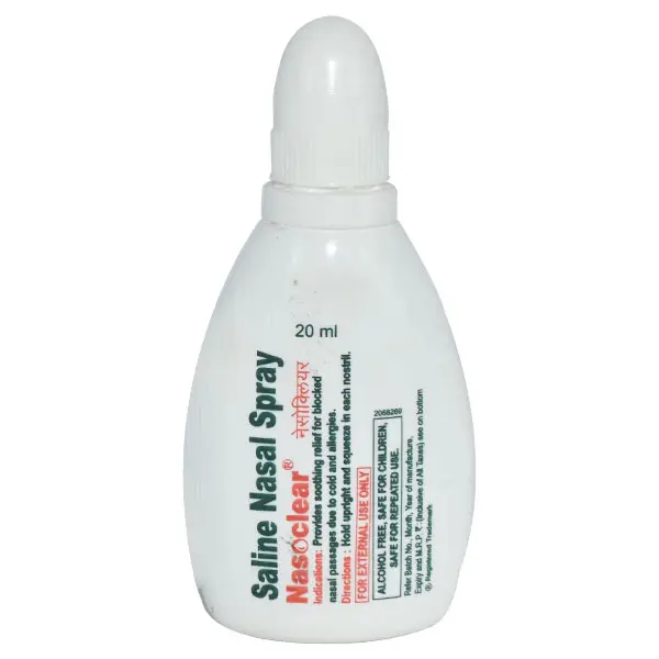 Nasoclear Nasal Spray 0.65% w/v