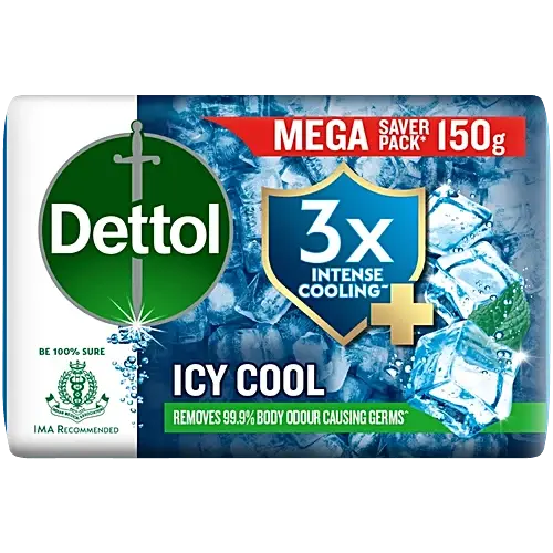 Dettol Icy Cool Bathing Soap 150g
