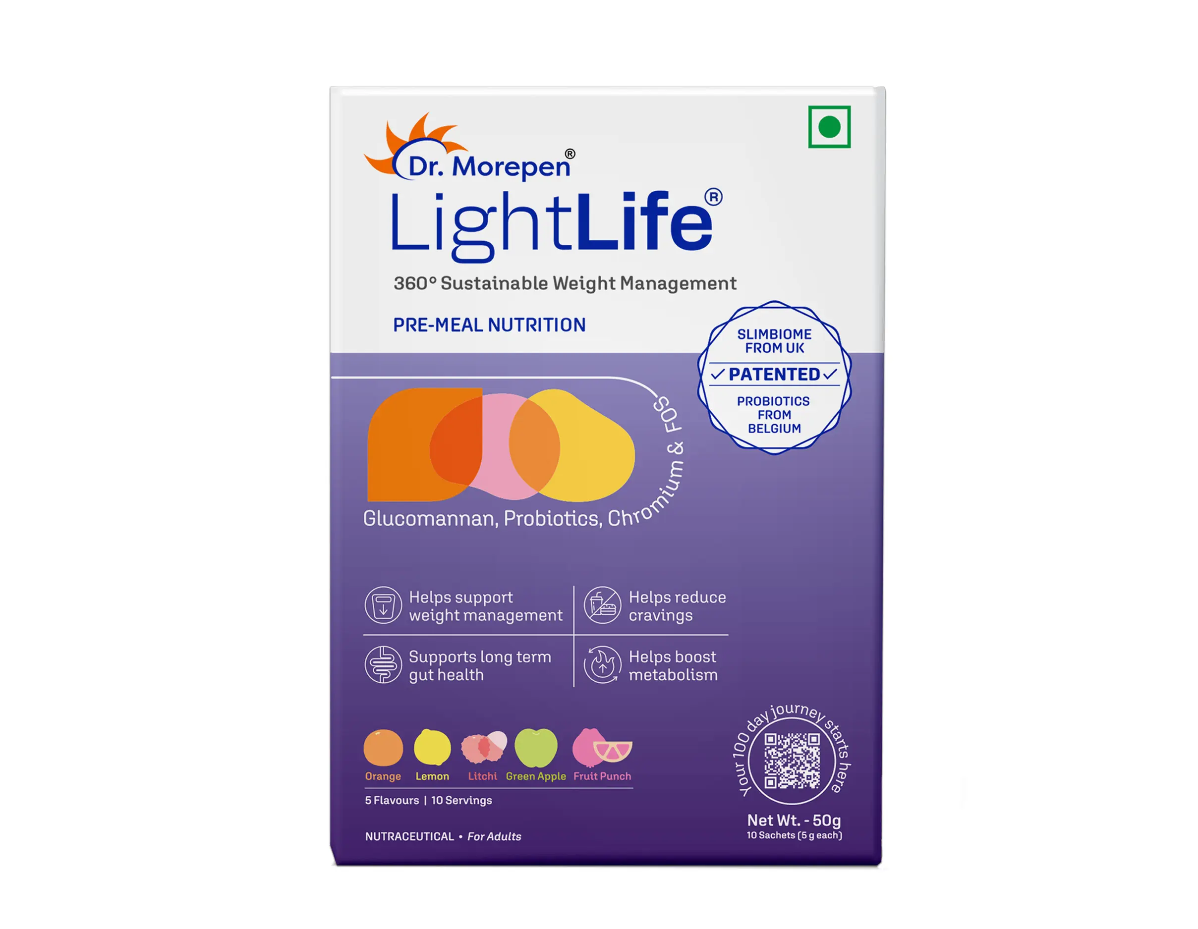 Light Life Assorted 50g