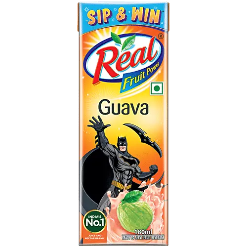 Real Fruit Power Guava Fruit Juice 180ml