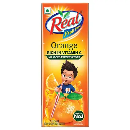 Real Fruit Power Orange Fruit Juice 180ml