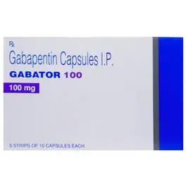 Gabator 100mg Capsule 10s