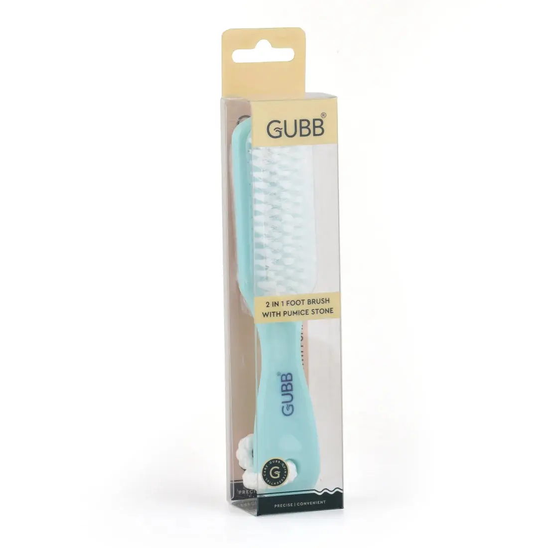 Gubb 2 IN 1 Foot Brush With Pumice Stone