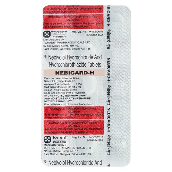 Nebicard H Tablet 15s